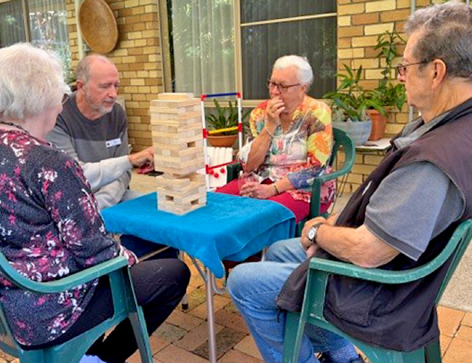 Victoria Point Probus members having fun and games